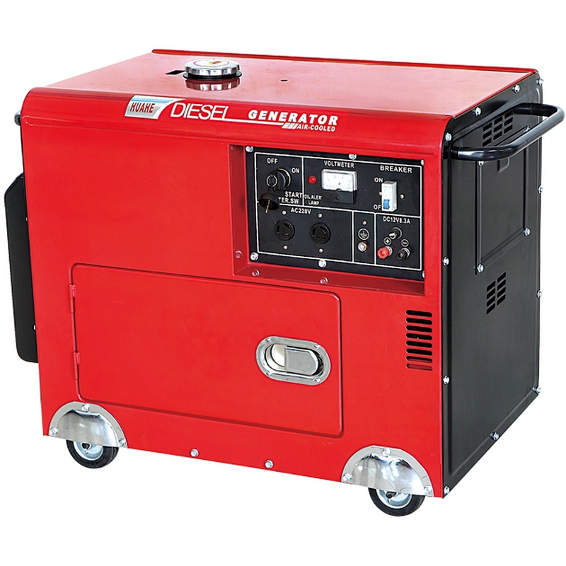 electric 5kv diesel generator/low price soundproof diesel generator set for sale