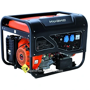 5kw pertrol generator single phase electric start with charge battery 188 engine