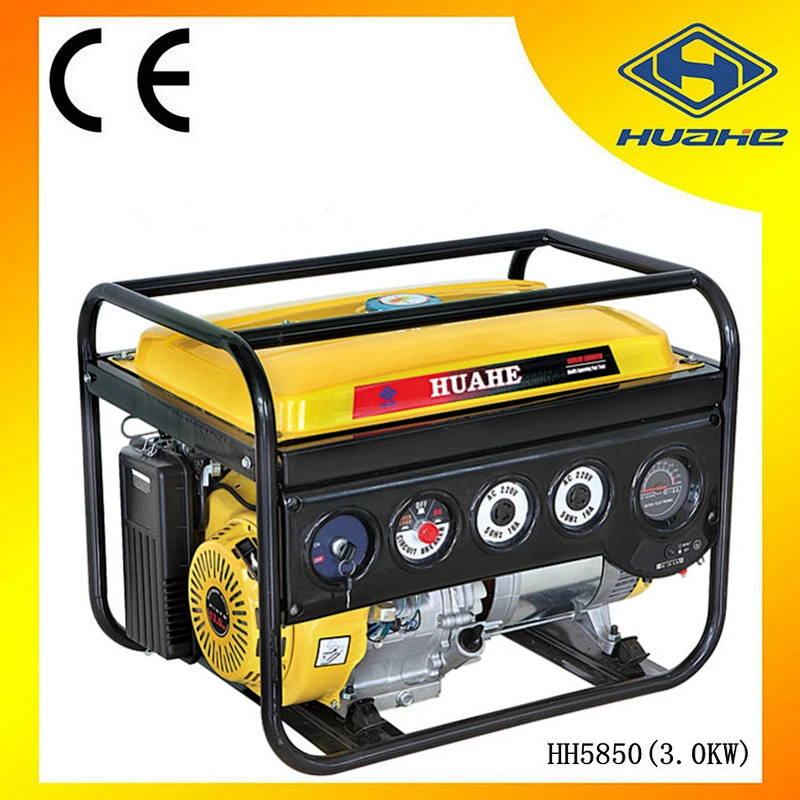 3kw gasoline generator electric start with 9hp gasoline engine,power gasoline generator portable