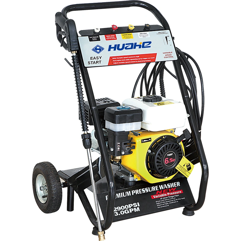 portable CE 6.5HP gasoline car cleaning hyundai high pressure washer