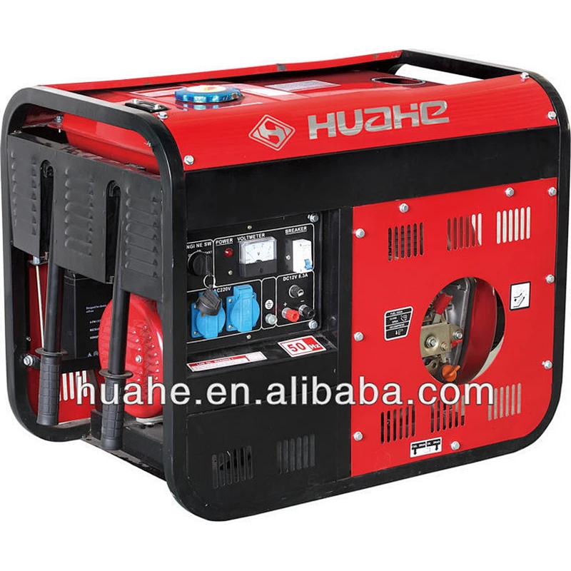 Lowest price 5000W 5KW portable diesel generator,5.5kva open type