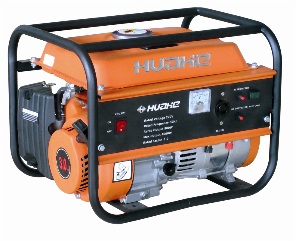 1000W Low Noise Home Used Gasoline Generators