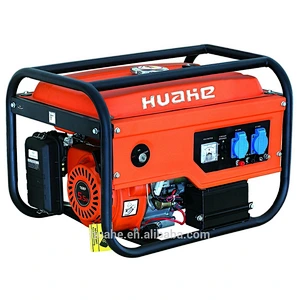2000W benzine generator electric start with battery 5.5HP engine