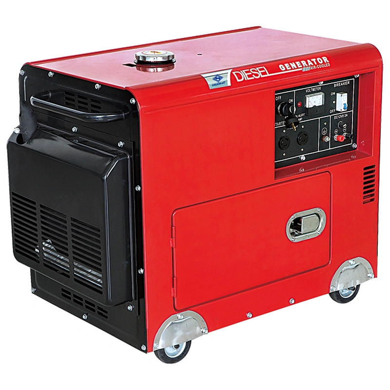 electric 5kv diesel generator/low price soundproof diesel generator set for sale