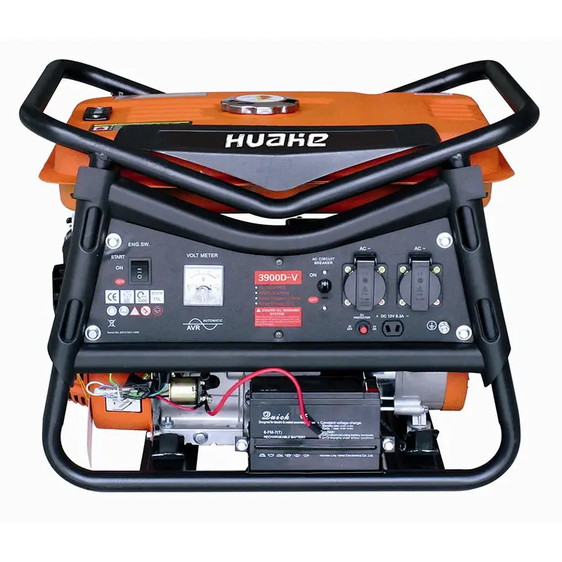 2KW gasoline 3900D-V 5.5HP strong frame high quality generator