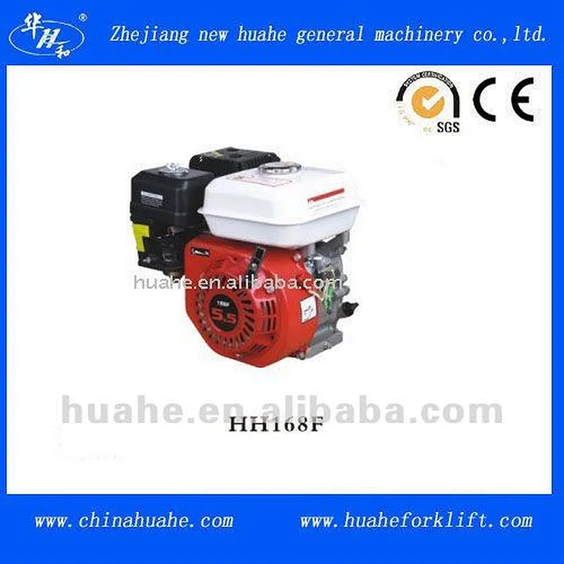 4 stroke 5.5hp single cylinder engine,168f gasoline engine zhejiang
