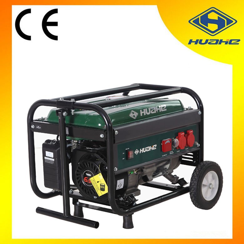 2kw portable gasoline generator,6.5hp gasoline generator set