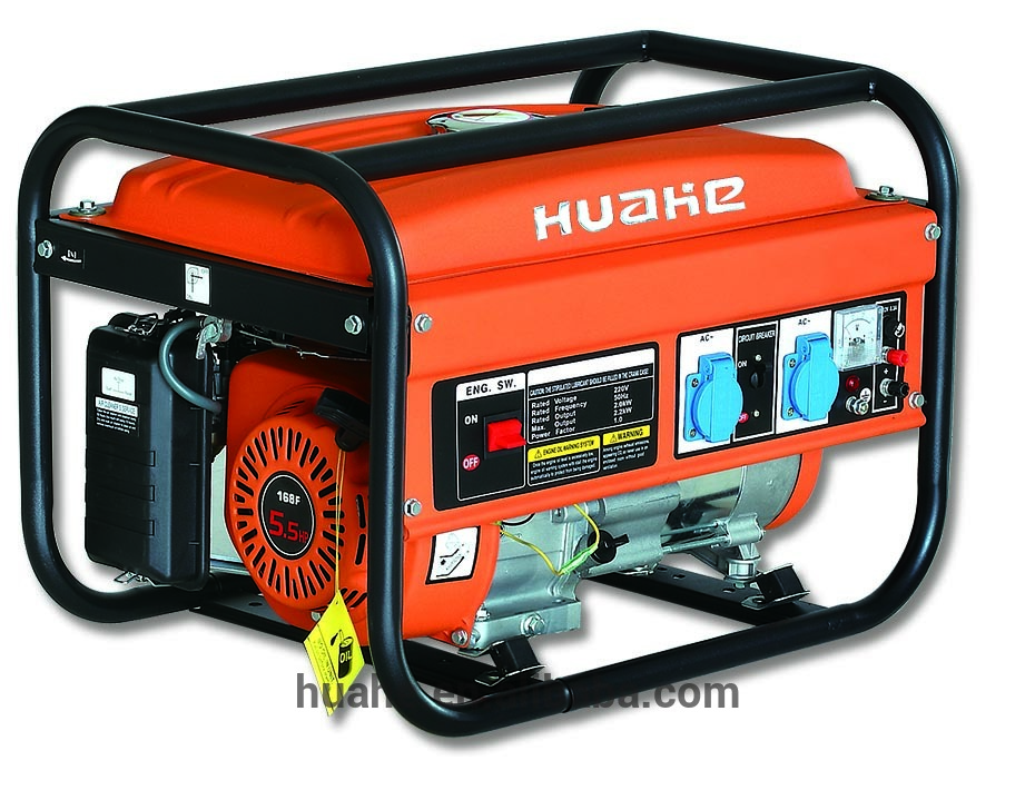 2kw gasoline generator classic type 220V 50Hz hand start