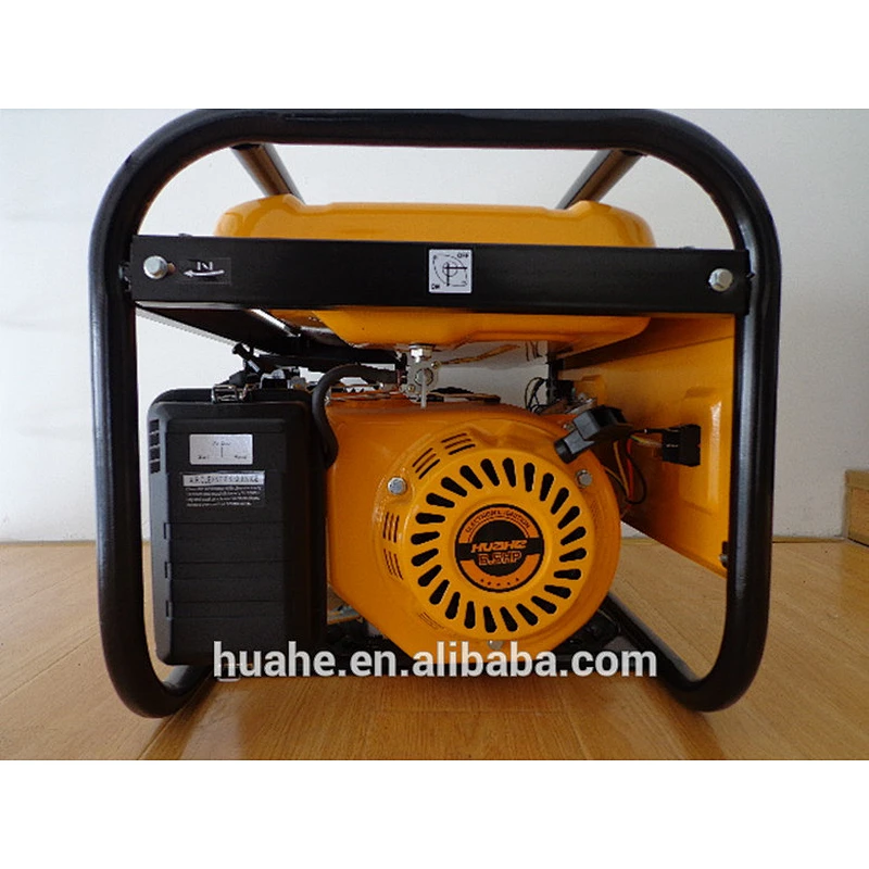 2000w portable gasoline generator,5.5hp gasoline generator with 168f