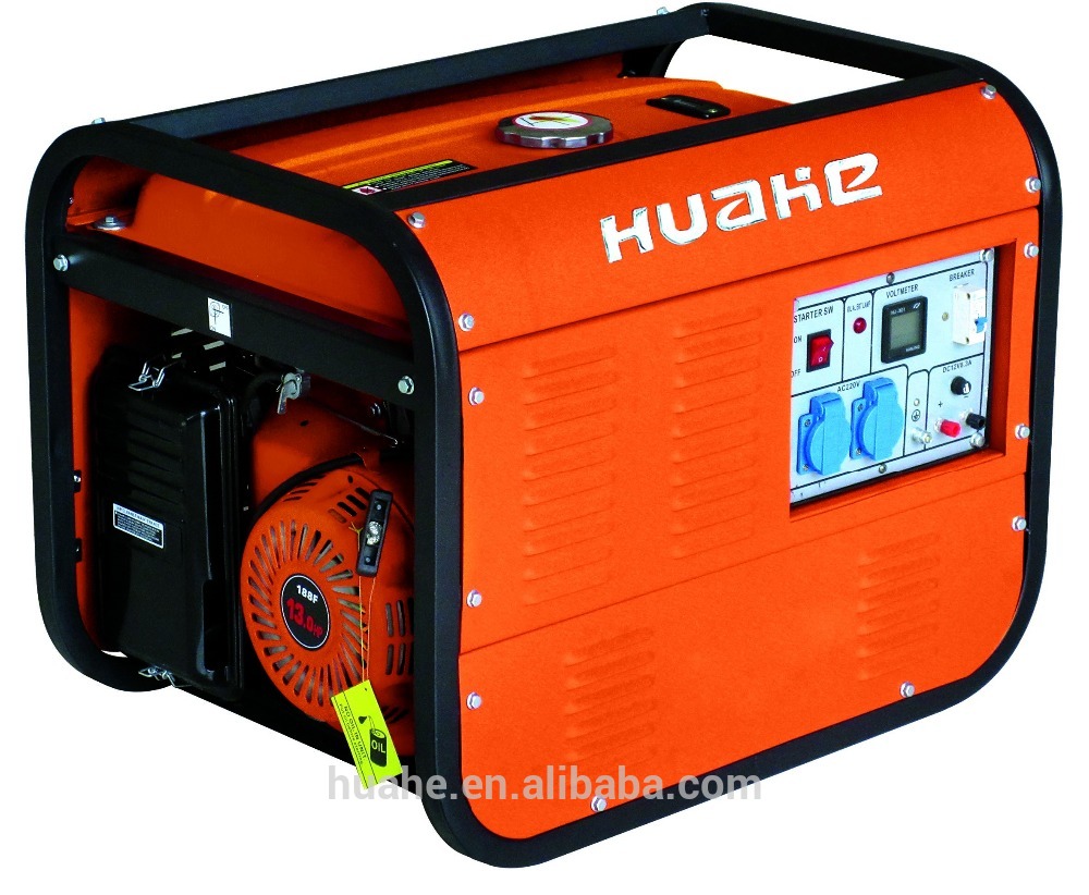 5000w gasoline generator with digital volt meter for home use