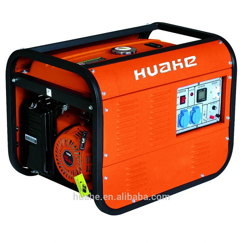 5000w gasoline generator with digital volt meter for home use
