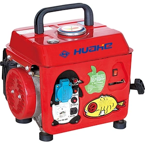HH950 650W light and classic gasoline generator set with back cover
