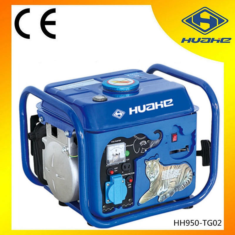 0.65kw gasoline generator with 2hp engine,gasoline generator huahe