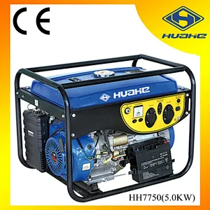 5KW Fish Panel Gasoline Generator Key Start with 17Ah Battery