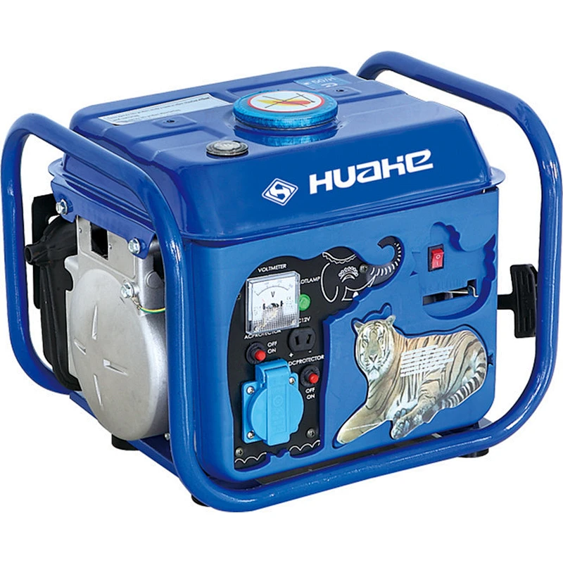 0.65kw gasoline generator with 2hp engine,gasoline generator huahe