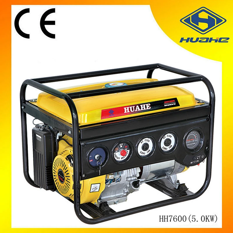 5.5kw gasoline generator set,king power gasoline generator