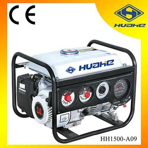 1000w gasoline hand start generator white,gasoline generator manufactures in china