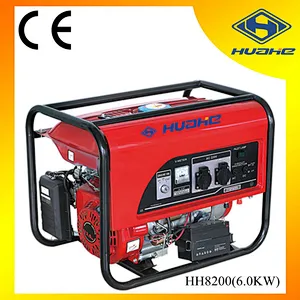Gasoline Generator 6000W Key Start for Home with Germany Socket