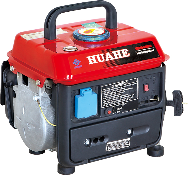 650W small type portable gasoline generator single cylinder 2-stroke