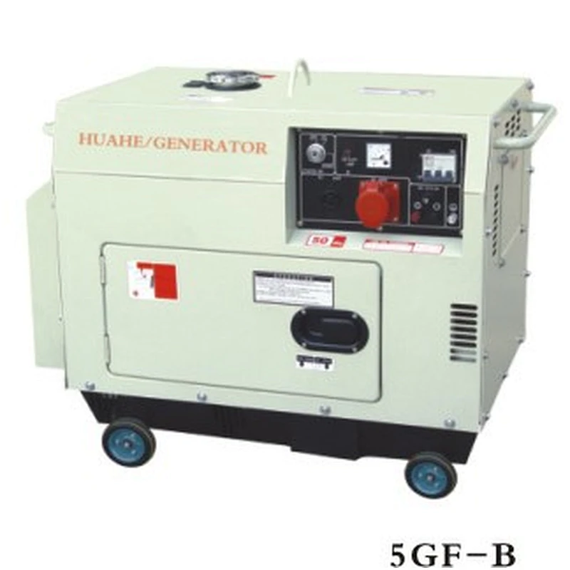 5.5kva silent diesel generator set/cheap diesel generator/diesel power generator used