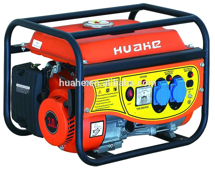 900 watt generator, 12 volt generator, 240v generator with 2.5hp gasoline engine