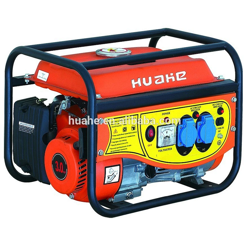 900 watt generator, 12 volt generator, 240v generator with 2.5hp gasoline engine