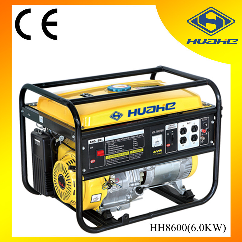 6000W 110V/60Hz Hand Start Gasoline Generator for South America Market