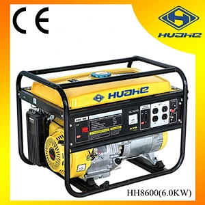 6000W 110V/60Hz Hand Start Gasoline Generator for South America Market