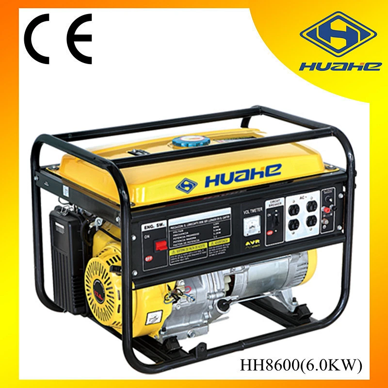 6000W 110V/60Hz Hand Start Gasoline Generator for South America Market