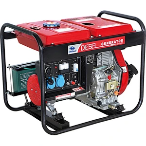 Reliable supplier 5 kw 5kv diesel generator, 5kva 220v 50hz generator with diesel