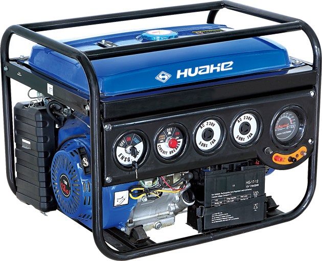 7.0KW portable great power gasoline generator set 17.0HP,7KW Electric start Generator