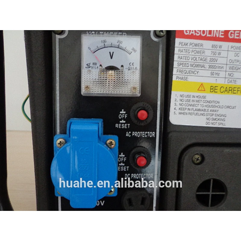 0.65kw portable gasoline generator,1 cylinder gasoline engine
