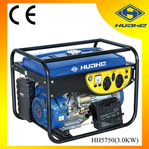 3KW Gasoline Generator Electric Start with Battery for home