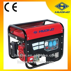 With fuel tank cover, 2kw portable Gasoline Generator 168f-1, Recoil start