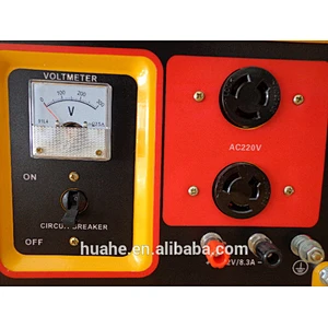 2000w portable gasoline generator,5.5hp gasoline generator with 168f