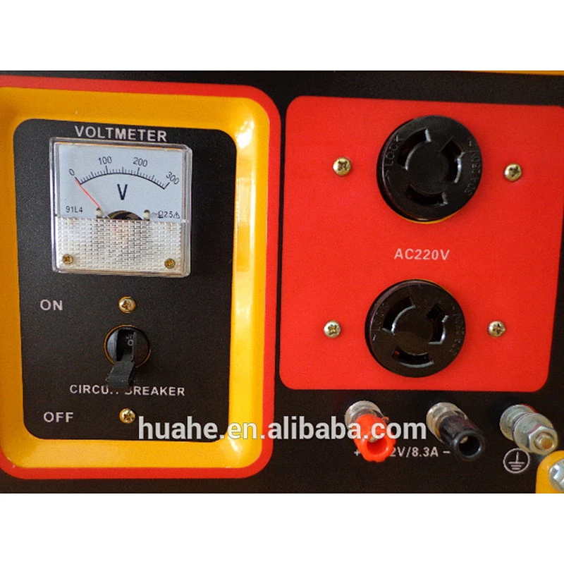 2000w portable gasoline generator,5.5hp gasoline generator with 168f