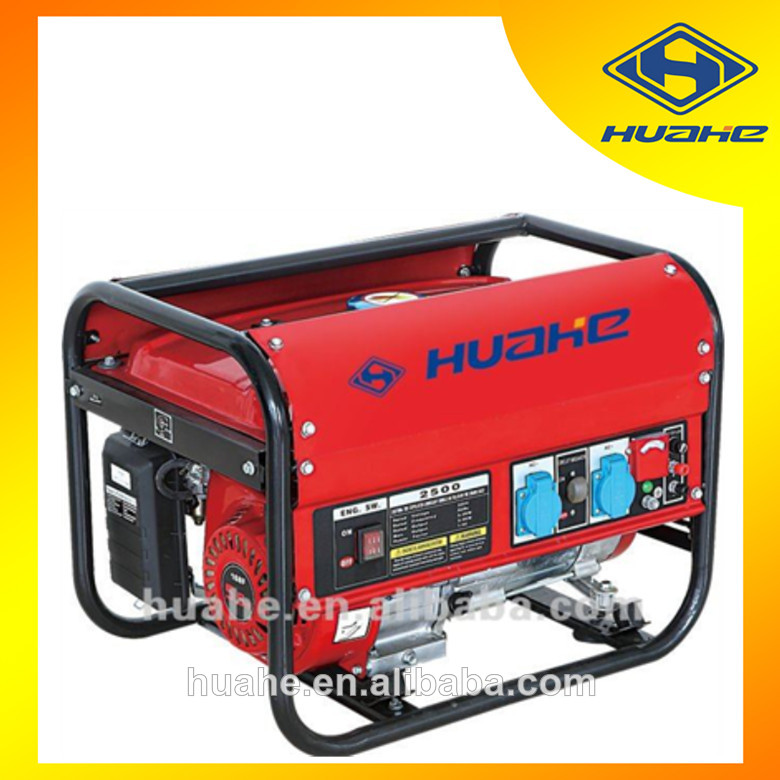 2.2kw gasoline generator set with 5.5hp engine europe popular