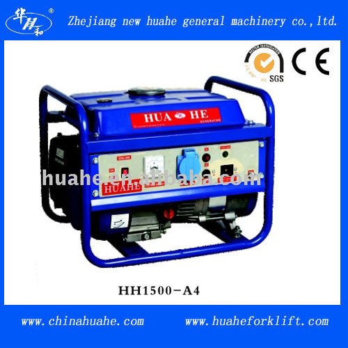 1000w 60hz single phase Electric Gasoline Generator