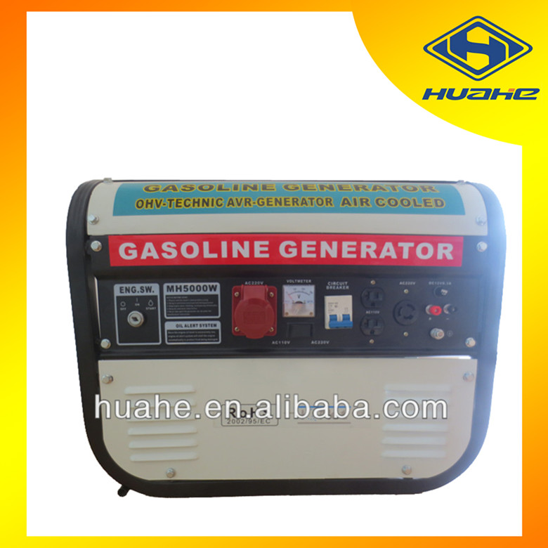 220 volt gasoline generator 2.5kw,electric start 3 phase gasoline generator