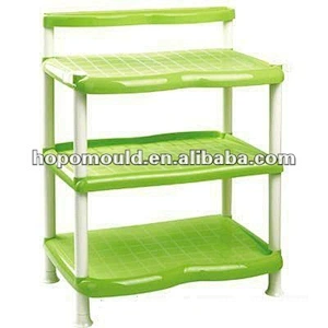 Customized Multilayered Shelving Plastic Injection Mould