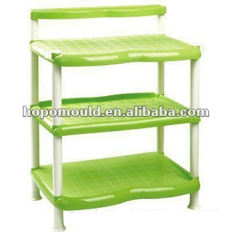 Customized Multilayered Shelving Plastic Injection Mould