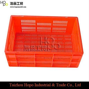 Professional Plastic Folding Crate Mould
