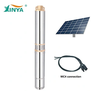 XINYA 600W 60m head DC cheap pumps submersible solar pump for clean water (4SESC6/60-D48/600)