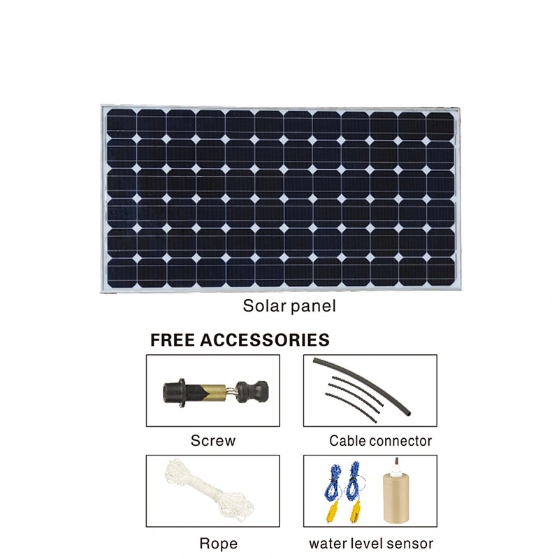 XINYA 0.5kw 48V DC screw submerged pumps solar water pump for agriculture (3SPS1.5/115-D48/500)