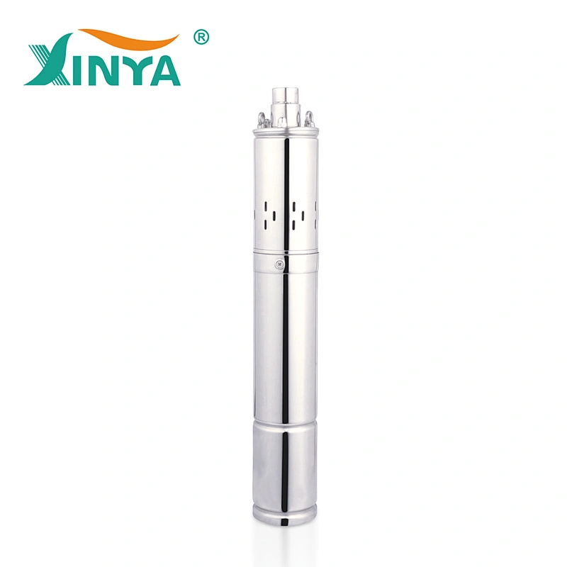 XINYA 0.5kw 48V DC screw submerged pumps solar water pump for agriculture (3SPS1.5/115-D48/500)