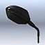outside rear view mirror mould