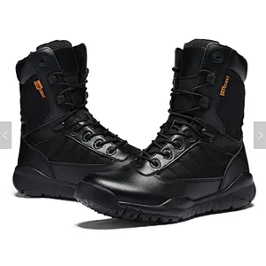 China factory comfortable boots army police military boots