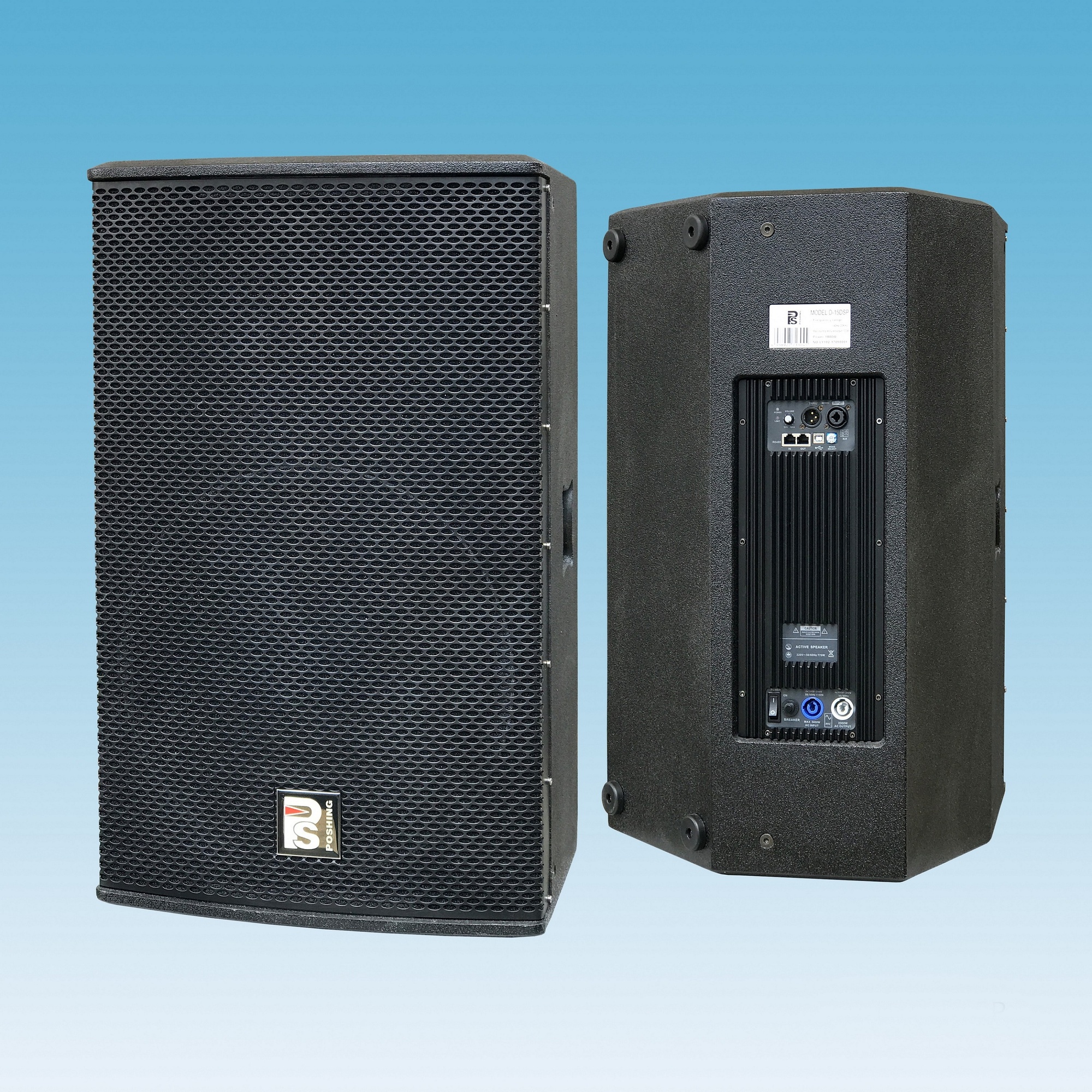 D-12P Active Two channel full-frequency speaker