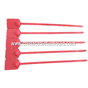 Plastic wire cable security seal mould