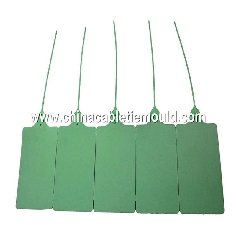 Plastic wire cable security seal mould